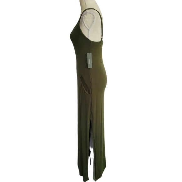 Lulu's "Your Everything" Olive Green Maxi Dress - Picture 4 of 12